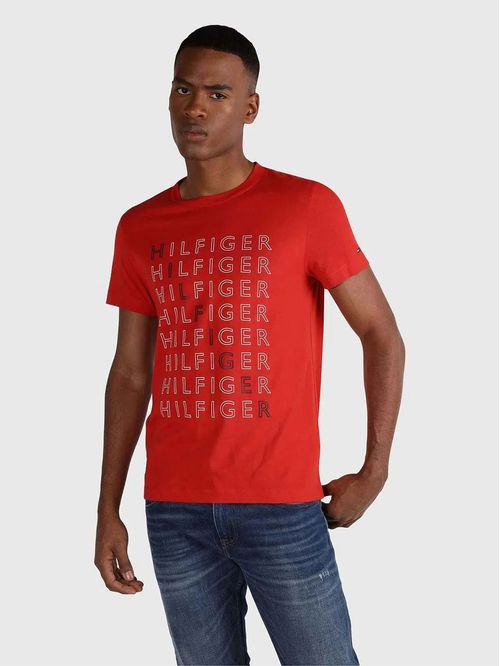 CAMISETA CON ESTAMPADO SLIMFIT