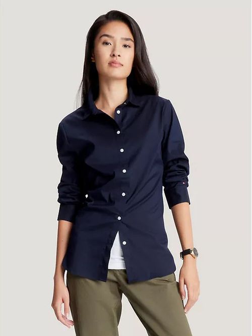 CAMISA LISA DE CORTE SLIM