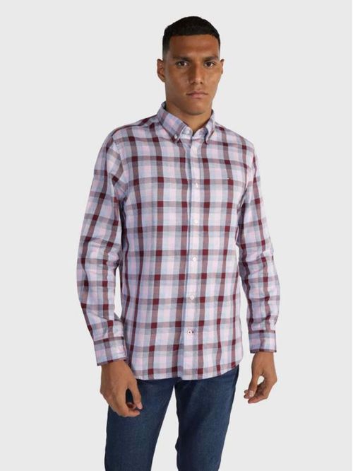 CAMISA REGULAR CON CUADROS
