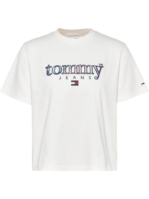 CAMISETA DE CORTE CLÁSICO CON LOGO DE TARTÁN