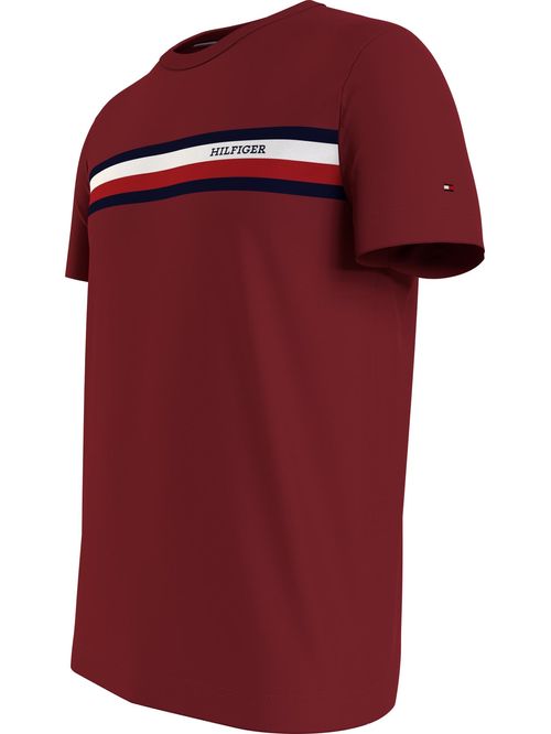 CAMISETA DE CORTE SLIM CON MONOTIPO HILFIGER