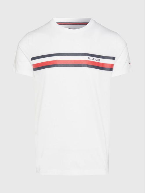 CAMISETA DE CORTE SLIM CON MONOTIPO HILFIGER