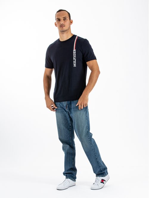 CAMISETA DE LOGO VERTICAL