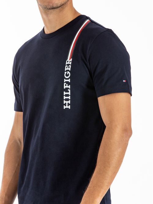 CAMISETA DE LOGO VERTICAL