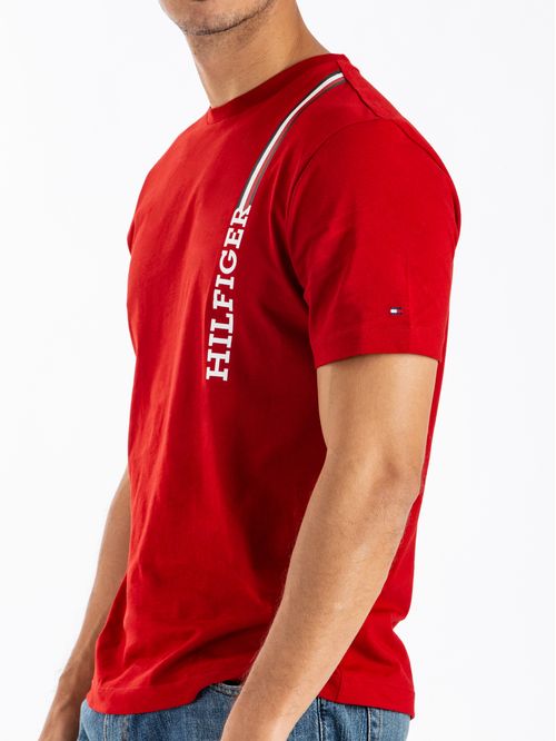 CAMISETA DE LOGO VERTICAL