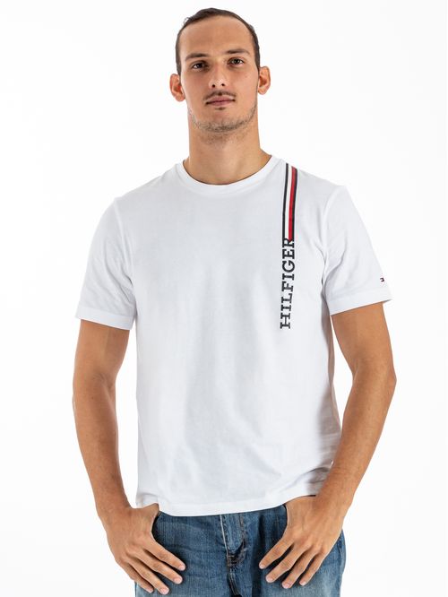 CAMISETA DE LOGO VERTICAL