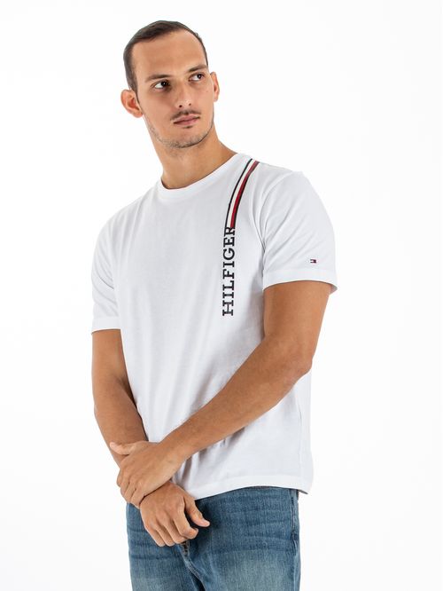 CAMISETA DE LOGO VERTICAL