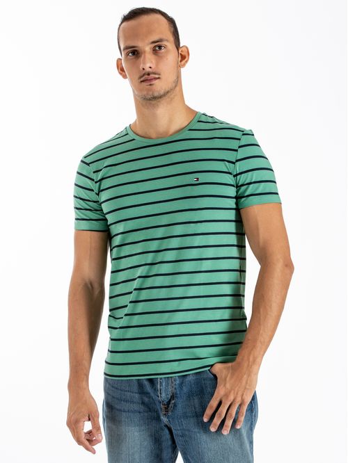 CAMISETA DE MANGA CORTA CON CORTE EXTRA SLIM