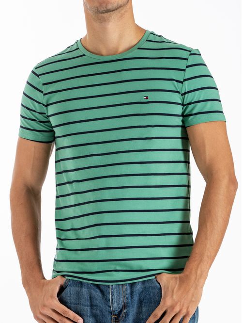 CAMISETA DE MANGA CORTA CON CORTE EXTRA SLIM