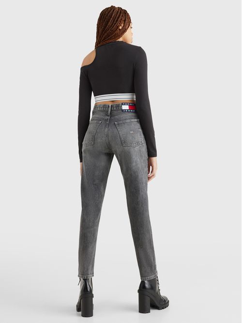 CROP TOP DE MANGA LARGA CON DETALLE CUT-OUT