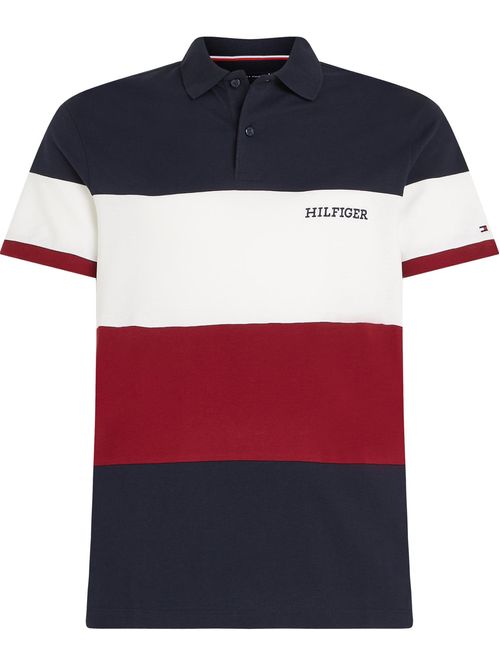 POLO COLORBLOCK CON LOGO