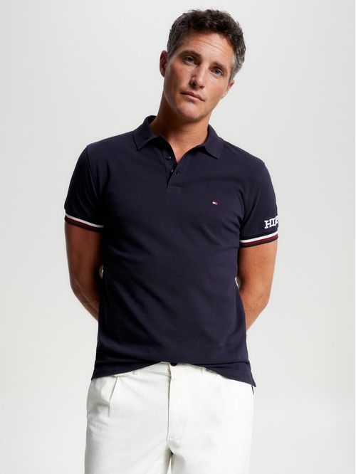 POLO DE CORTE SLIM CON MONOTIPO HILFIGER