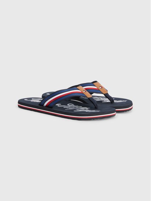 SANDALIA DE PLAYA CON LOGO