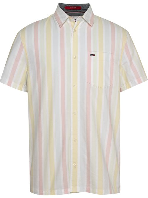 Camisa clásica a rayas mixtas