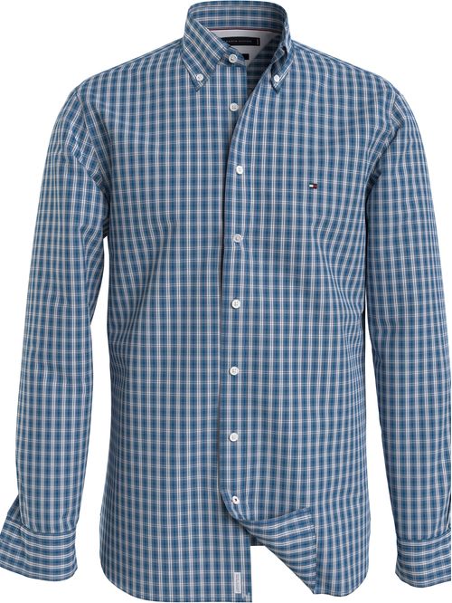 Camisa de corte regular con cuadros escoceses