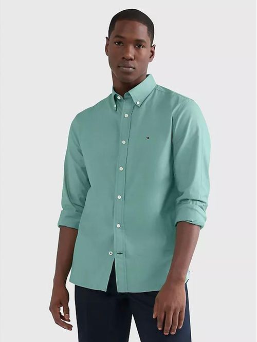 Camisa de corte regular con logo