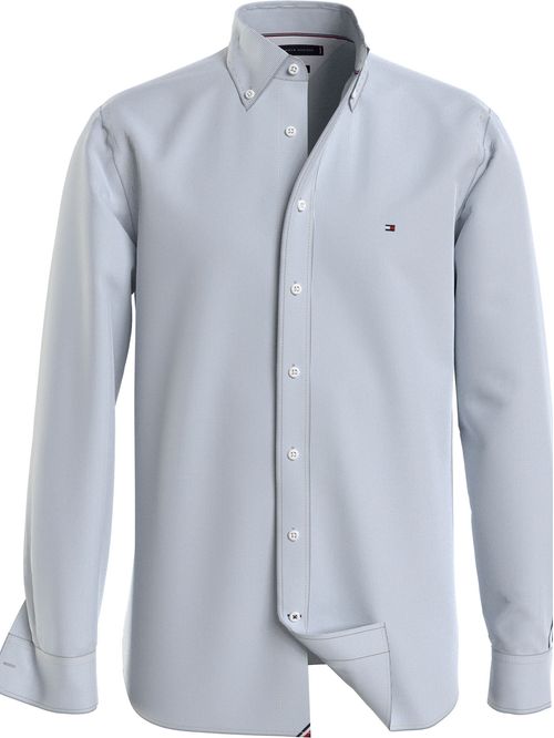 Camisa de corte regular con logo bordado en el pecho