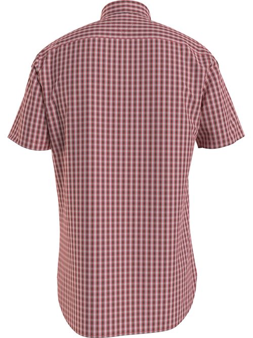 Camisa de cuadros con logo