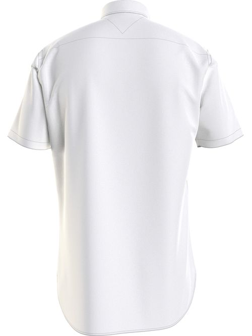 Camisa manga corta liviana oxford corte regular