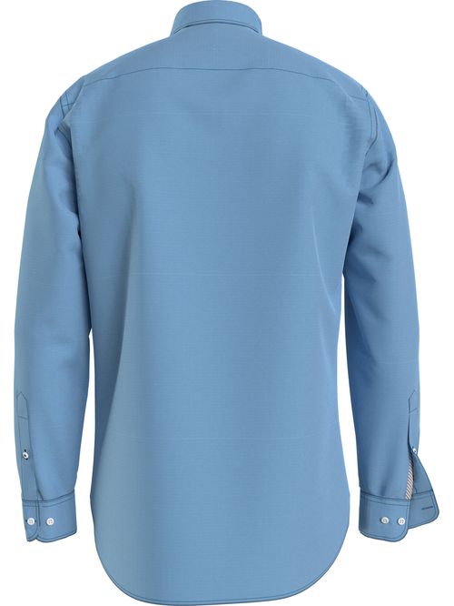 Camisa manga corta liviana oxford corte regular