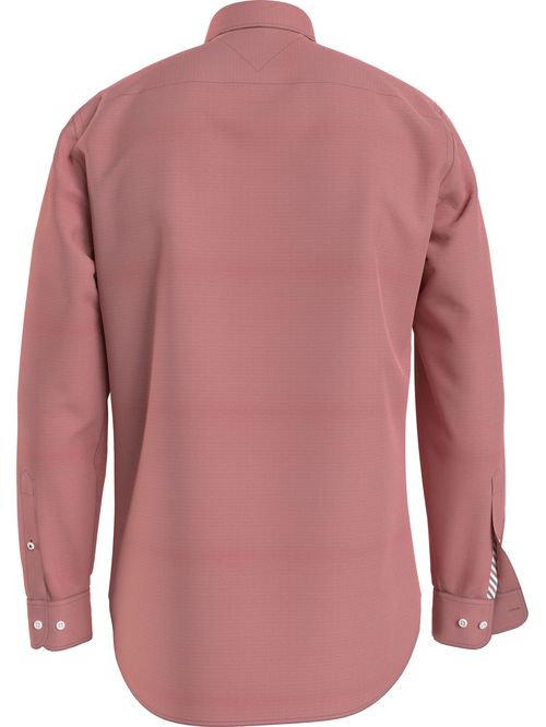 Camisa manga corta liviana oxford corte regular