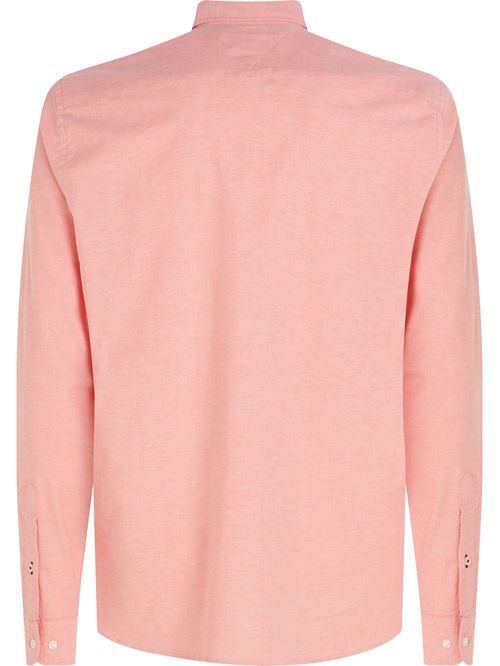 Camisa manga corta liviana oxford corte regular