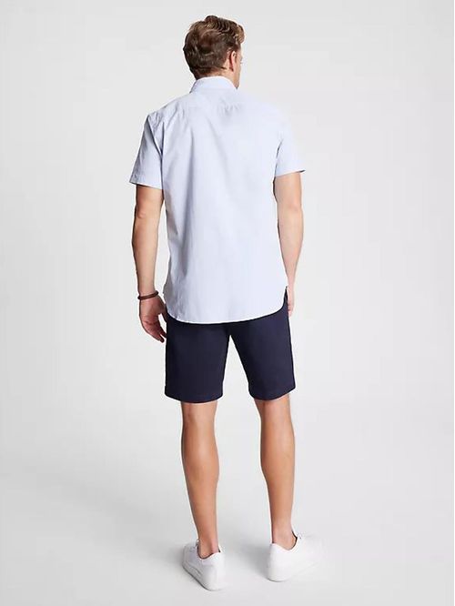 Camisa natural soft poplin de corte regular