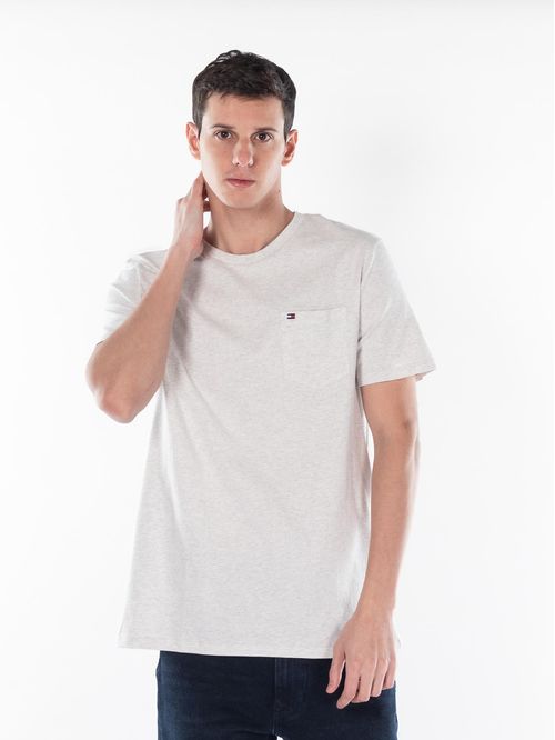 Camiseta cuello redondo con logo