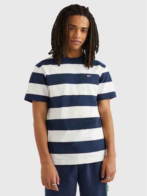 Camiseta de rayas de corte clásico