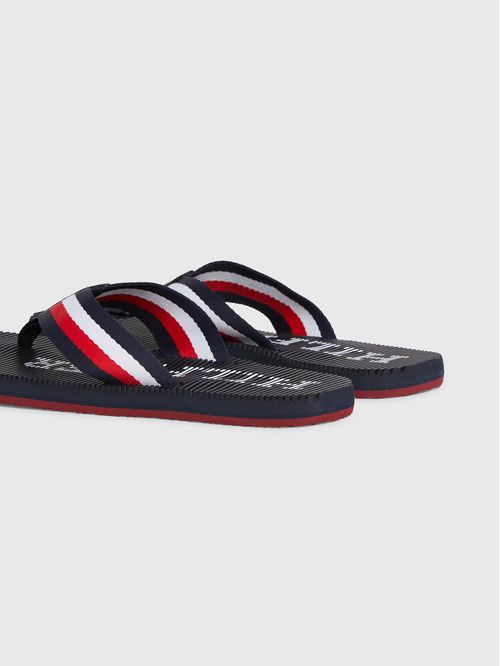 Chancletas Signature estriadas