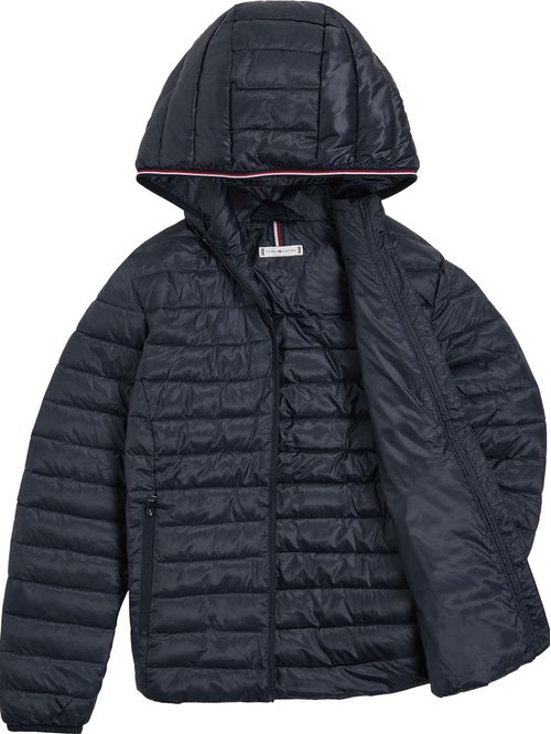 Jacket acolchada ligera Global Stripe