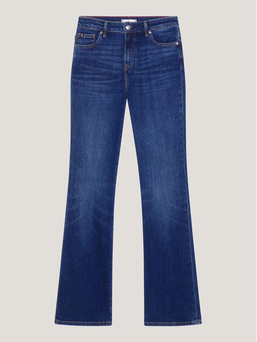 Jeans de talle medio con corte Bootcut