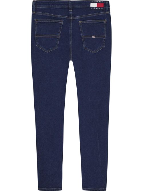 Jeans skinny con logo