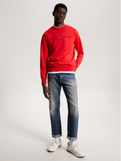 Sudadera de cuello redondo con logo gráfico