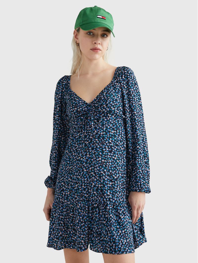 Vestido-a-capas-con-estampado-de-floral