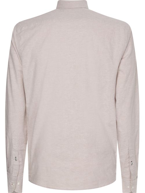 Camisa manga corta liviana oxford corte regular