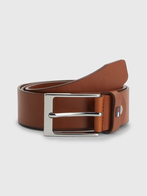 Faja Layton de cuero suave con logo