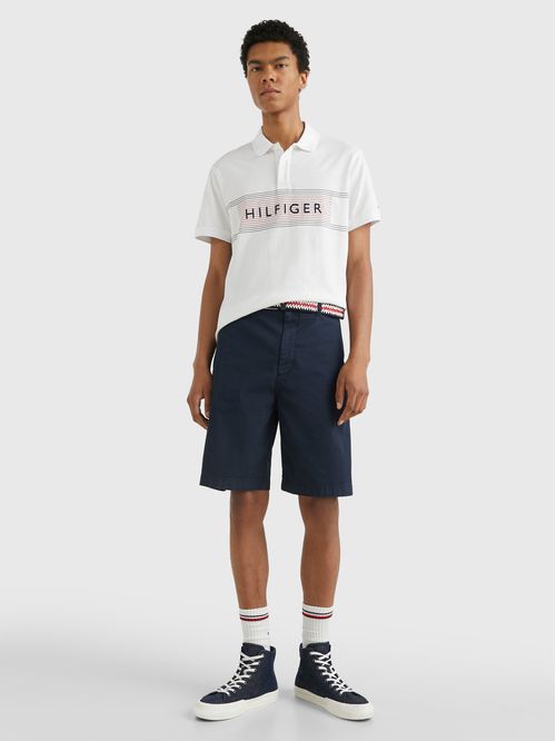 Polo de corte regular con logo