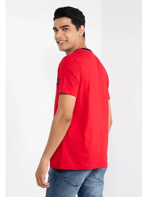 Camiseta de corte regular en algodón