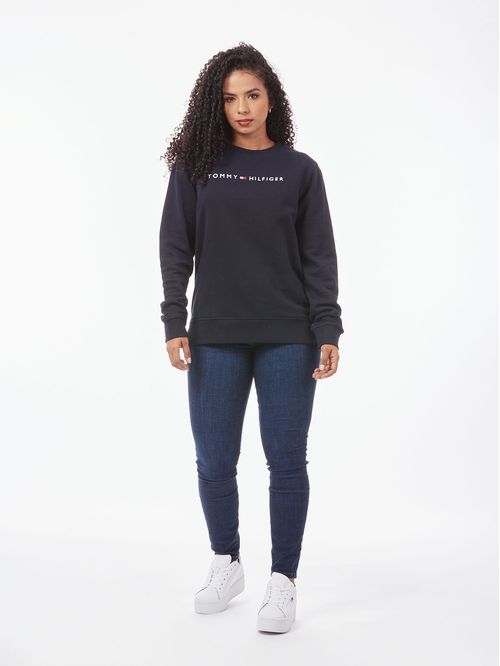 sudadera de algodón de corte regular