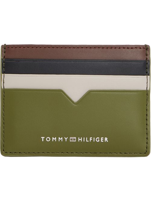 tarjetero TH Modern de cuero