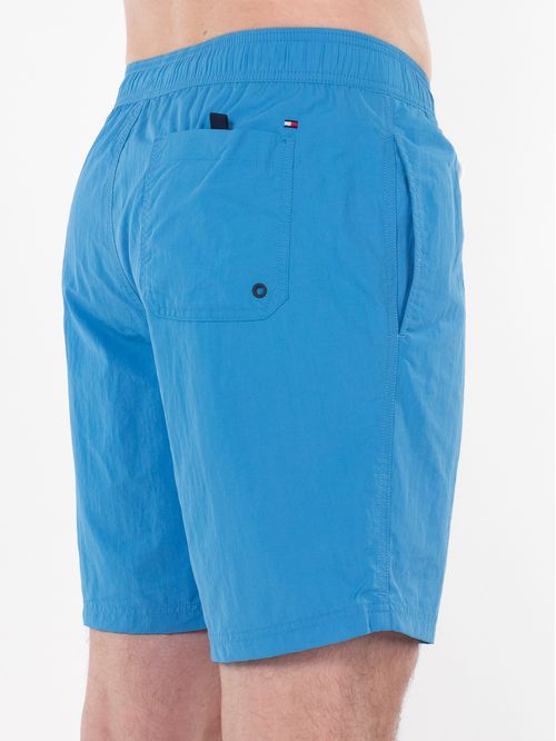 Pantaloneta de baño con logo bordado