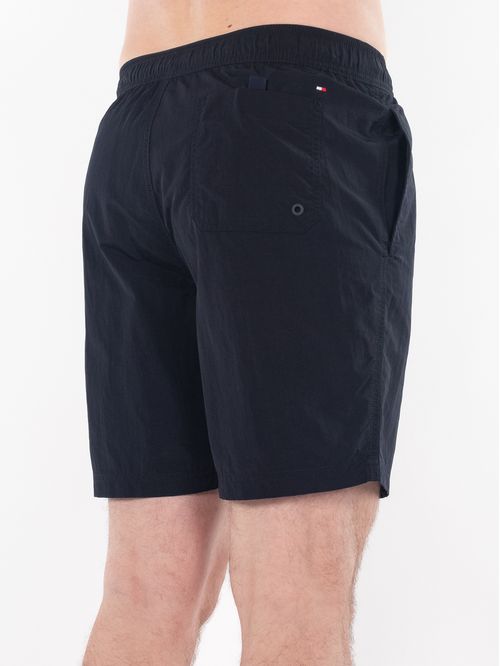 Pantaloneta de baño con logo bordado