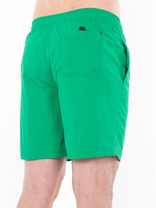 Pantaloneta de baño con logo bordado