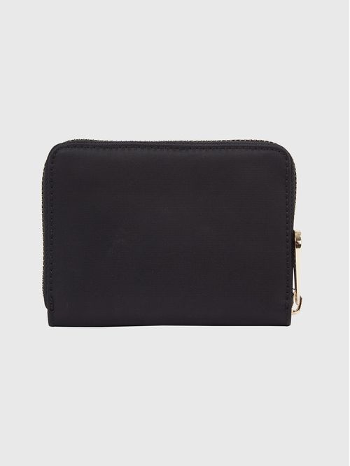 Billetera mediana reciclada con zipper