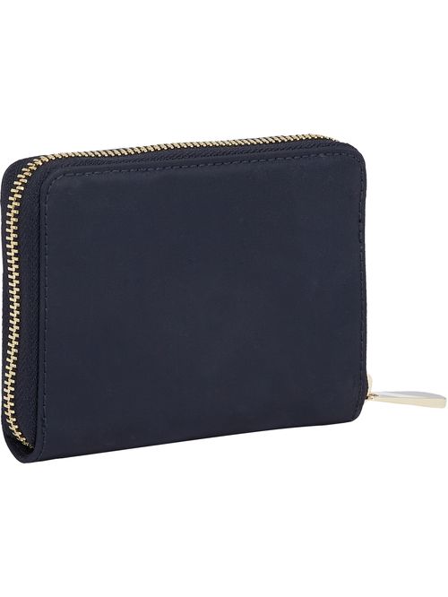 Billetera mediana reciclada con zipper