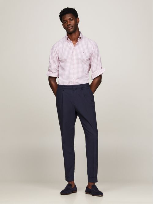 Camisa de cuadros y corte regular