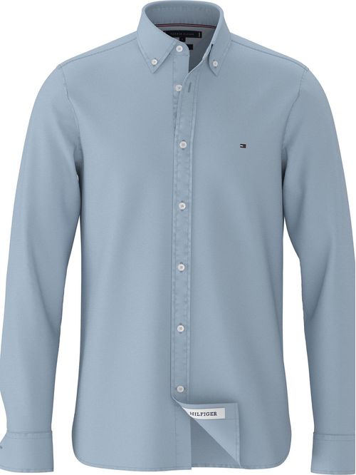 Camisa slim en dobby TH Flex