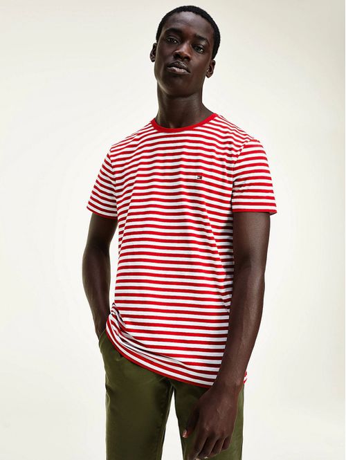 Camiseta de cuello redondo y corte extra slim