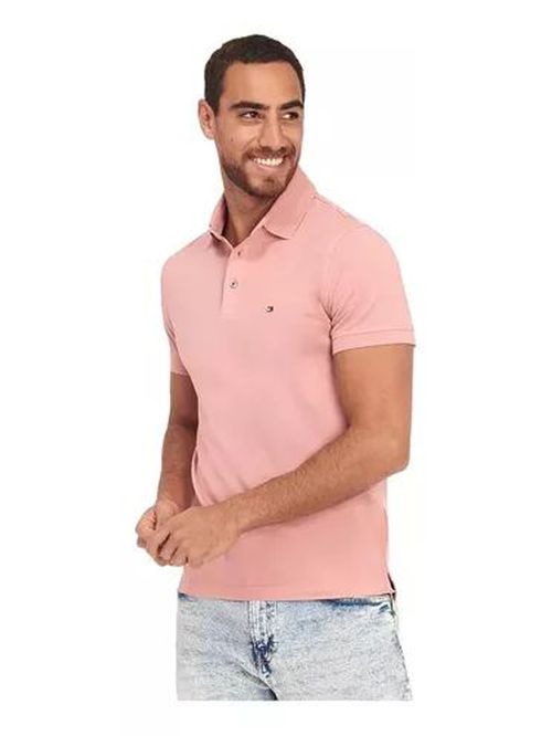 Polo de corte regular con logo bordado